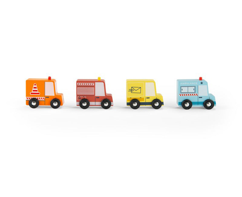 Pack 4 camions