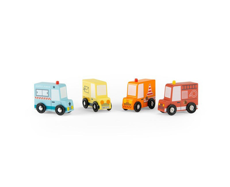 Pack 4 camions