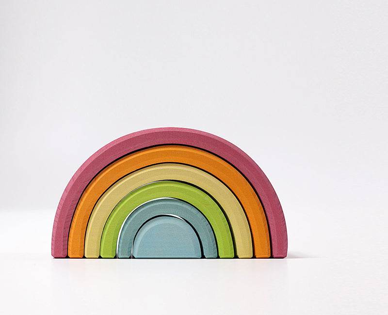 Arc rainbow pastel mitjà