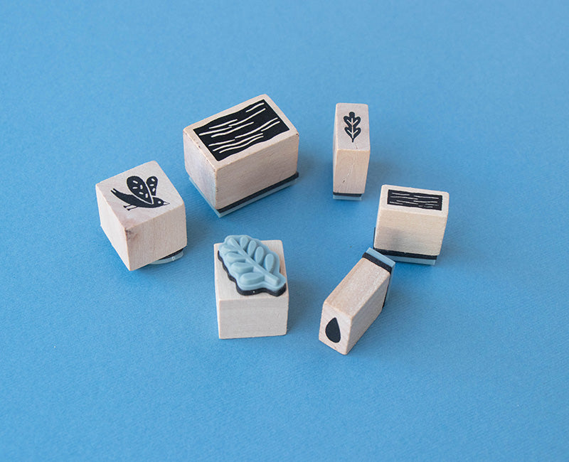 Nature calming stamps