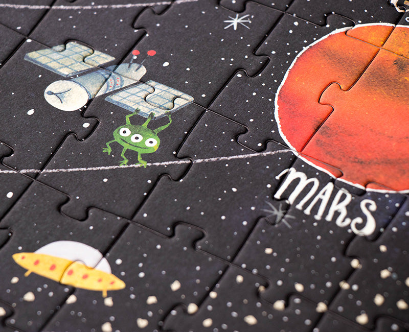 Discover the planets puzzle