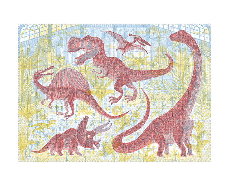 Discover the dinosaurs puzzle