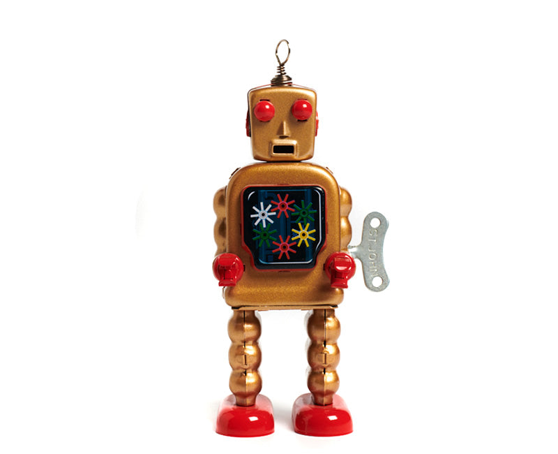 Robot de llauna daurat